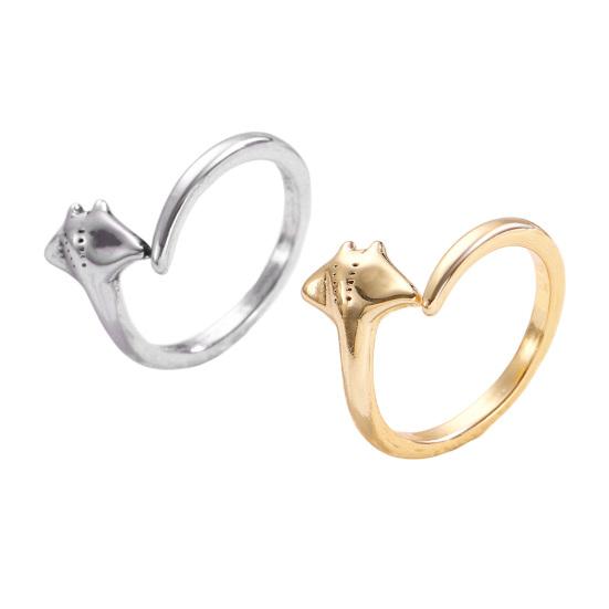 Manta Ray Ring for Women Cute Ocean Sea Animal Adjustable Rings Jewelry Gifts for Girlfriend Wife Mom