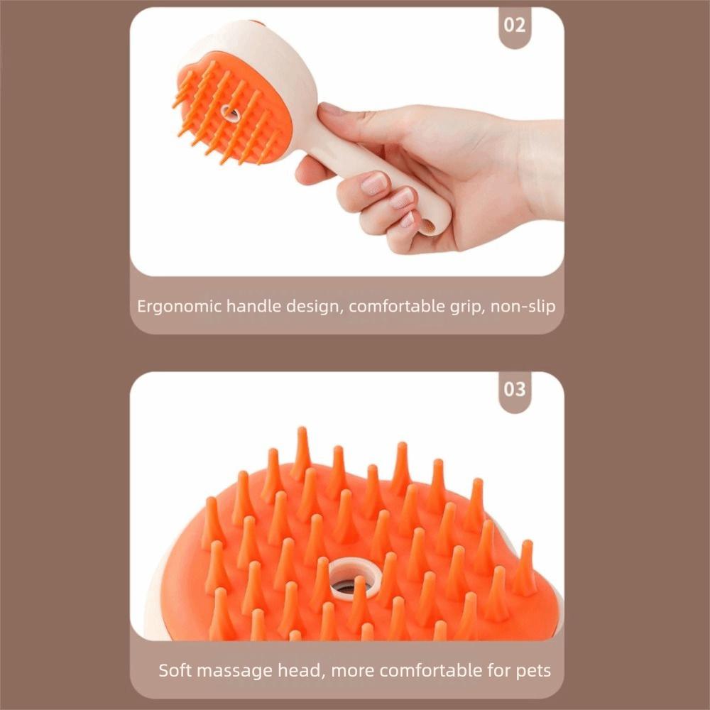 Electric Pet Grooming Comb Anti Flying Hair Hair Removal Comb Pet Grooming Massage Cleaning