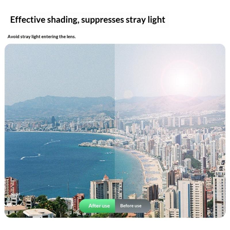 Lens Camera Hood For Mini 5 Pro Sunshade Anti-Glare Lens Guard Gimbal Protective Cover Sunhood Drone Accessories