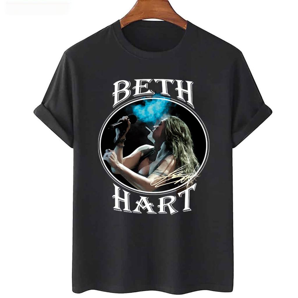 Beth Hart Gift For Fan Short Sleeve Cotton S To 5XL Unisex Tshirt TMB2019