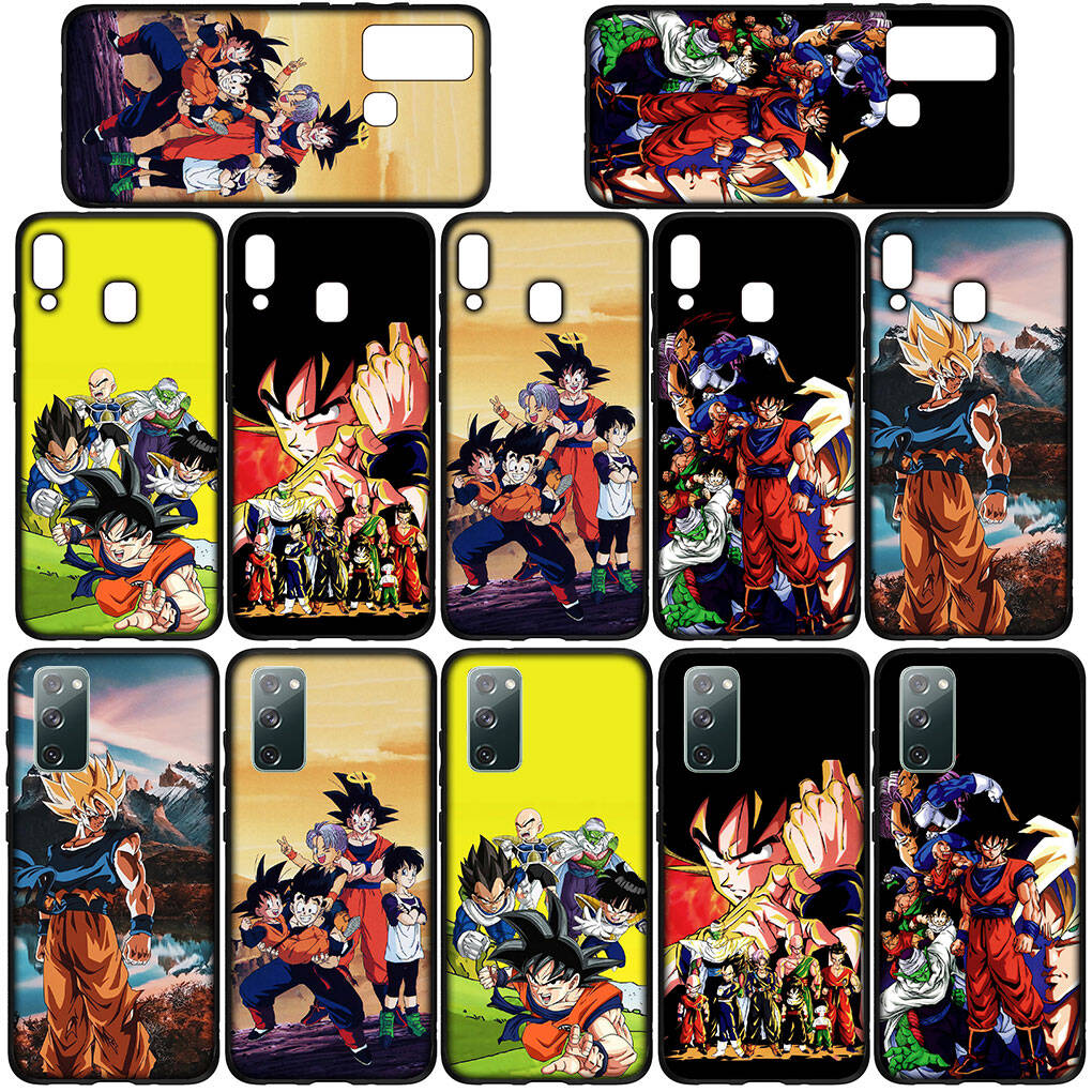 Phone Case for iPhone 17 15 16 Plus X XR Redmi Note 14 12 11 13 Pro Max Huawei P30 P20 Lite OPPO A60 A40 A80 A18 A16 A54 Dragon Ball Super Goku Cover
