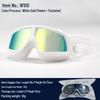 High-Definition Anti-Fog Adult Waterproof Swimming Goggles - Unisex Large Frame Design