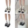 Lace Calf Socks Bowknot Middle Tube Sock Summer Hollow Out Stocking for Student Girl Lady Japanese Style Socks