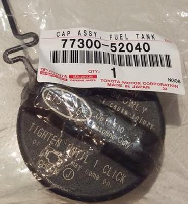 Genuine Toyota Fuel Tank Cap ASSY Part Number 77300-52040