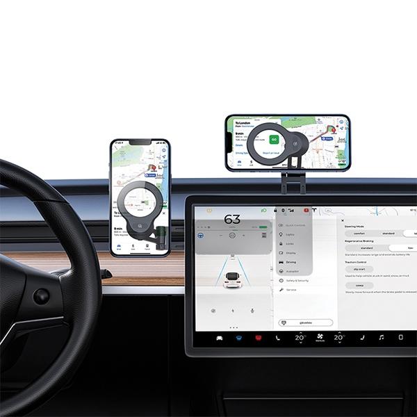 Usams Uchwyt Magnetyczny Składanyus-Zj076 Na Deskę Rozdz. Czarny/Black Zj76Zj01