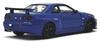 Kyosho Original Scale Nismo R34 Finished Model K07130LBL 1/64 [MOTN] GT-R Z-tune LED-Equipped (Bayside Blue)