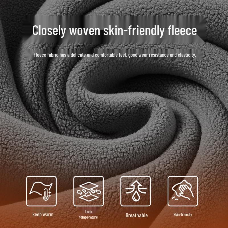 MINISO Men's Winter Fleece Lined Jogger Pants