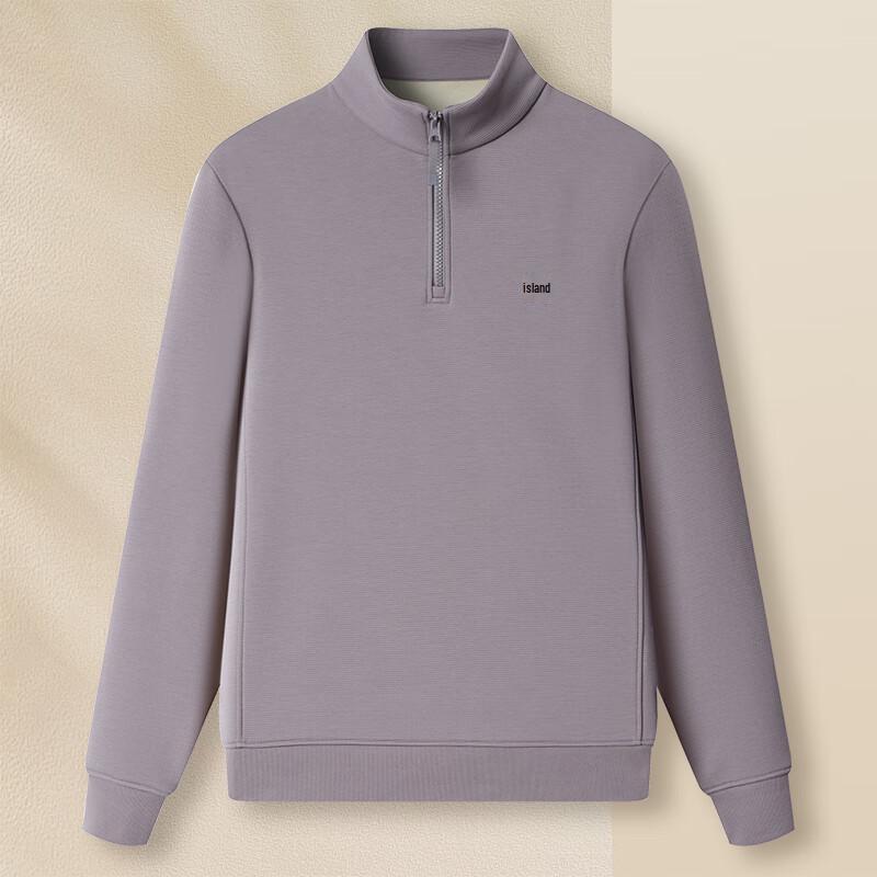 MONTAGUT Men s Half-Zip Thermal Sweatshirt 3XL