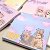 50sheet Cute Cat Memo Pad Amercian Style Lovely Kitten Sticky Note 8*8cm Kawaii Stationery Scrapbook Decorative Paper Student