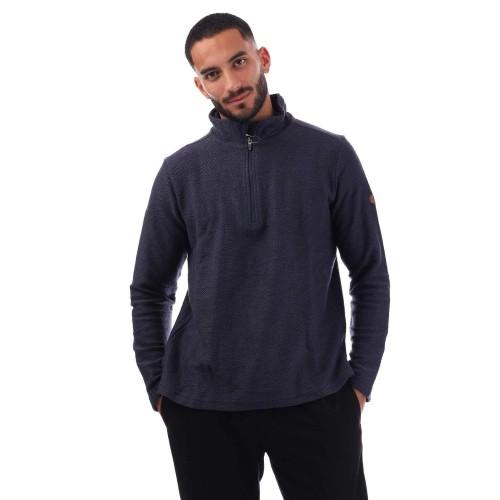 TRESPASS Men's Taddingly Half Zip Fleece Top
