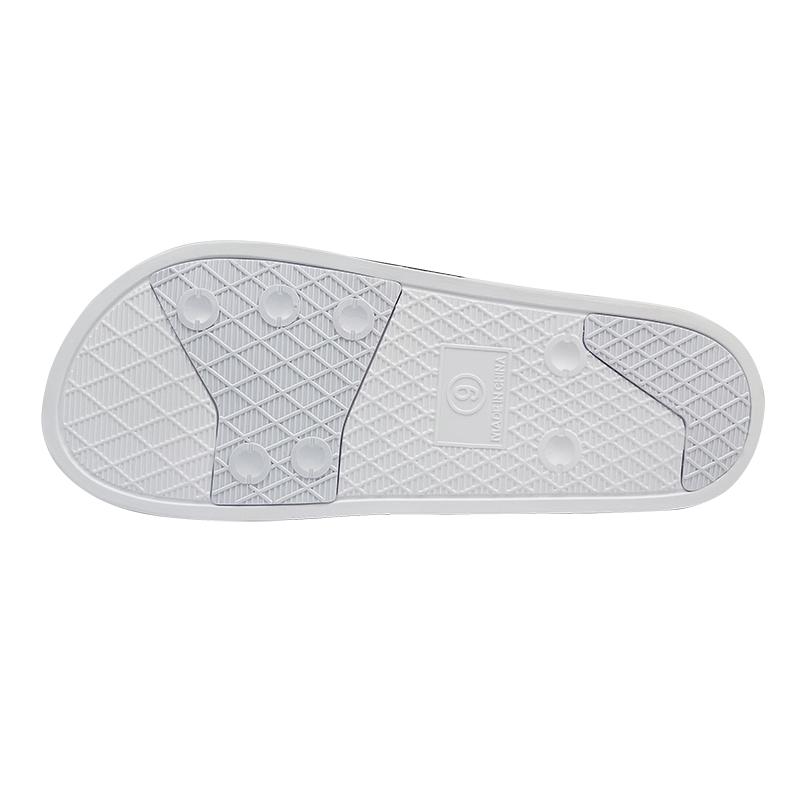 Li-Ning Non-Slip Durable Slide Sandals Men Footwear White Green ALSS005-2