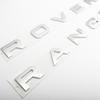 1Set ABS R- - - E R- - - R Emblem Letters Car Hood Badge Bonnet Sticker For L320 L322 L405 L494 VELAR Discovery Evoque HSE