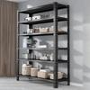 Multi-Layer Metal Rack Shelf Strong Load-Bearing Quick Installation Heavy Duty Shelving Steel Construction Storage Shelves