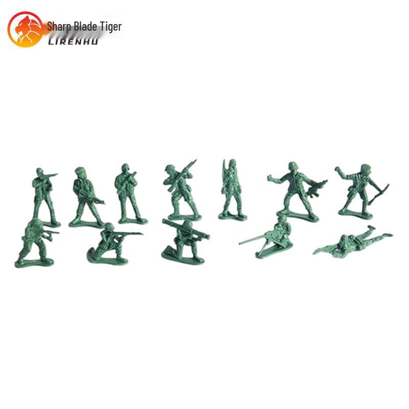 Li Ren Hu Military Training Sandbox Soldier Figures