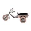 Three Wheel Metal Art Iron Motorcycle Figurine Ornament Handmade Stationery Storage Organizer Desk Decor for Home Office