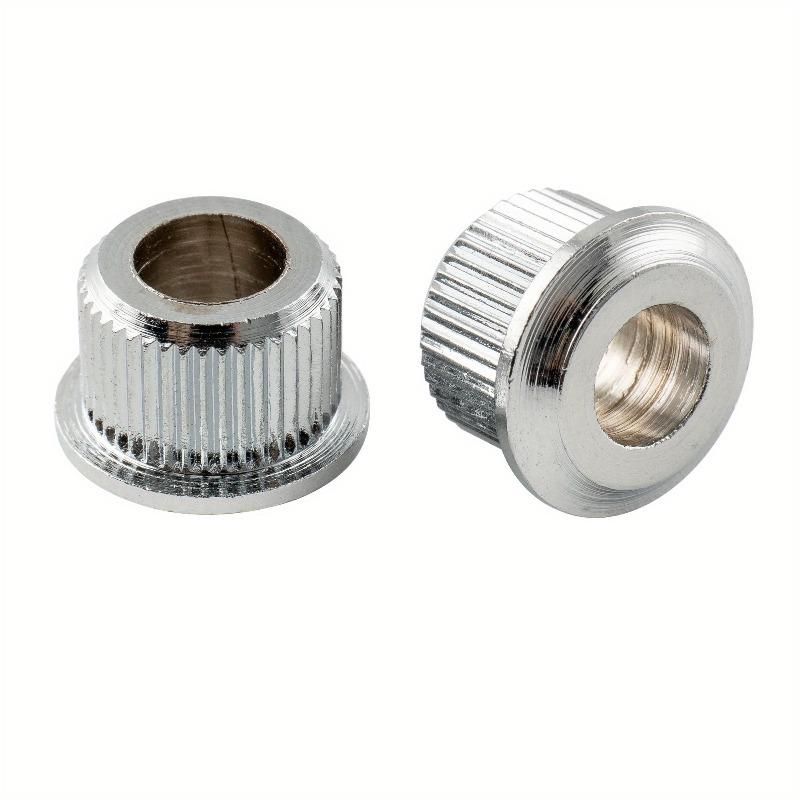 6Pcs/1set Musiclily Pro Steel Vintage/Modern 6mm To 10mm Guitar Tuner Conversion Bushings Tuning Pegs Adapter Ferrules.