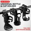 Universal Cycling Bottle Holder Adjustable Baby Stroller Cup Holder  for Scooter