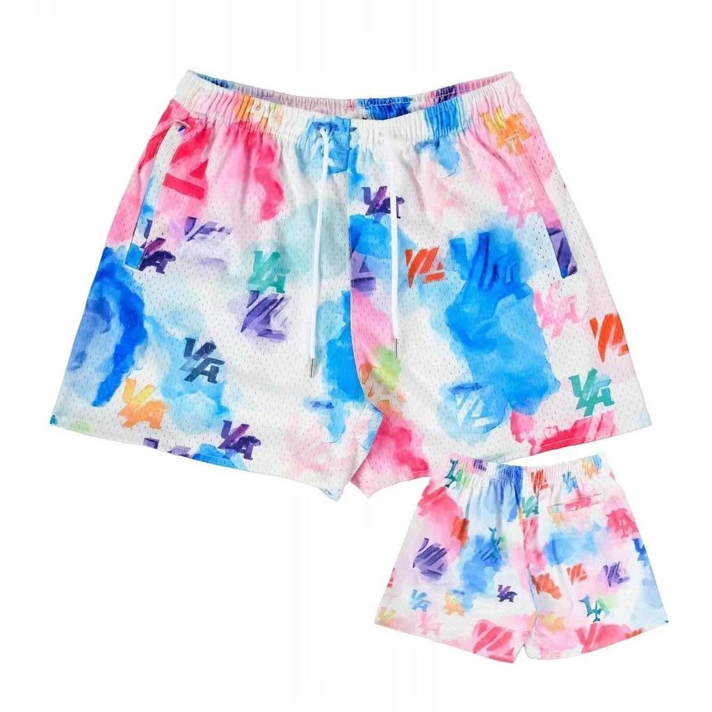 Pánské prodyšné rychleschnoucí basketbalové běžecké šortky