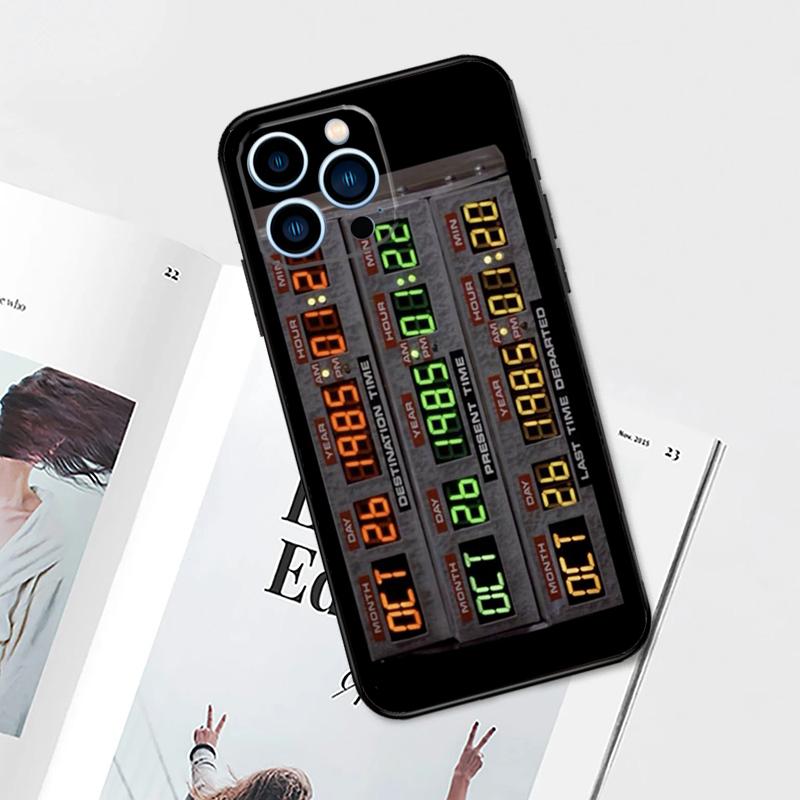 Back To the Future Flux Capacitor Case For iPhone 17 Pro Max 17 Air 11 14 15 16 Pro Max 12 13 Mini 16 Plus 16e Phone Cover