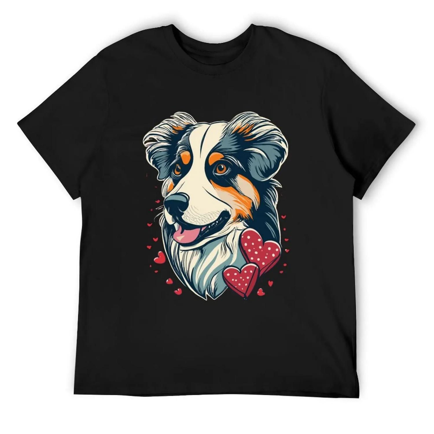 Aussie Love on Valentine_s Day T-Shirt funny meme t-shirts rapper graphic tees tees Blouse mens graphic t-shirts funny XXXXXL разноцветный