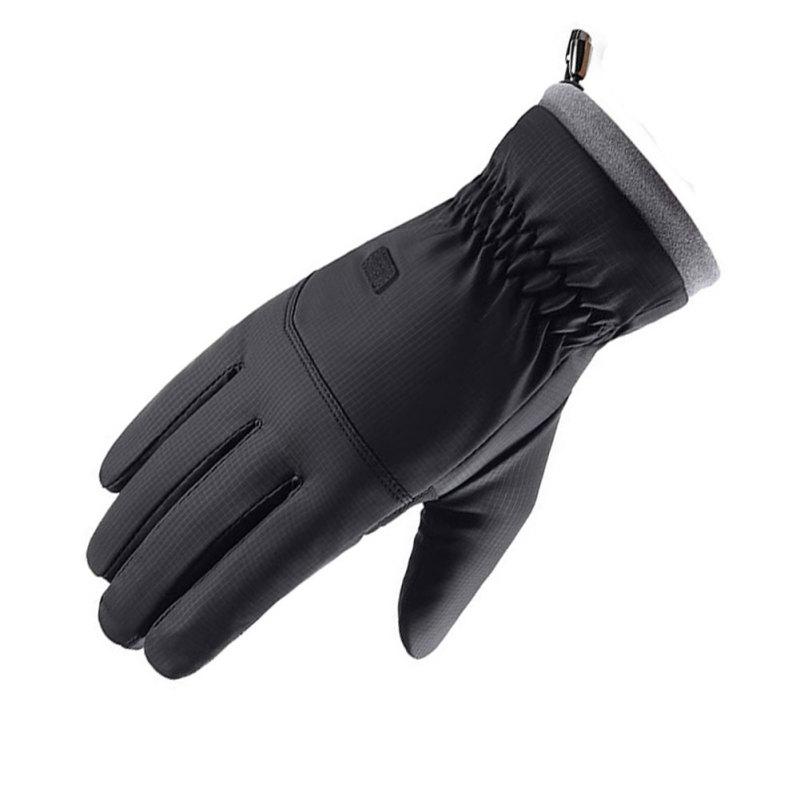 Motorcycle Warm Cycling Gloves Waterproof Windproof Touch-screen Non-slip Electric Bike Riding
