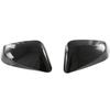 2Pcs Rearview Side Mirror Covers Cap For Lexus NX 250 350h 450h  Right Hand Drive RHD Carbon Fiber Gloss Black White