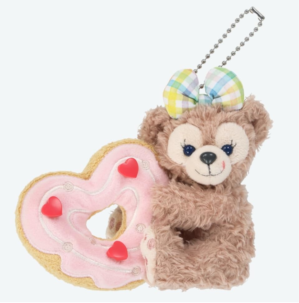 ShellieMay Plush Duffy Friends Filled with Resort Exclusive Souvenir Gift Badge, & Joy!