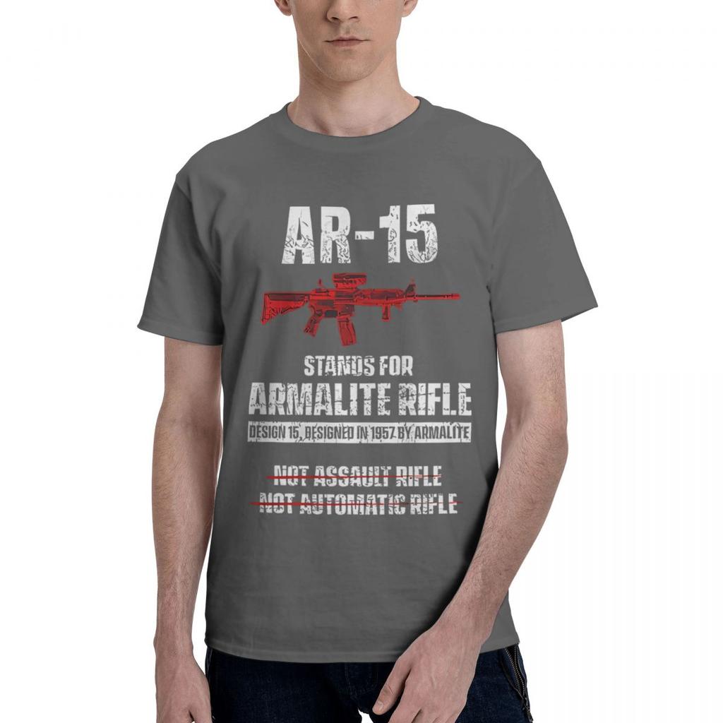 Patriotic Ar15 V2 M 0019 Ar15 Stands For Armalite 100 Cotton Casual Breathable Confortable Tshirt High End Mens Clothing Men
