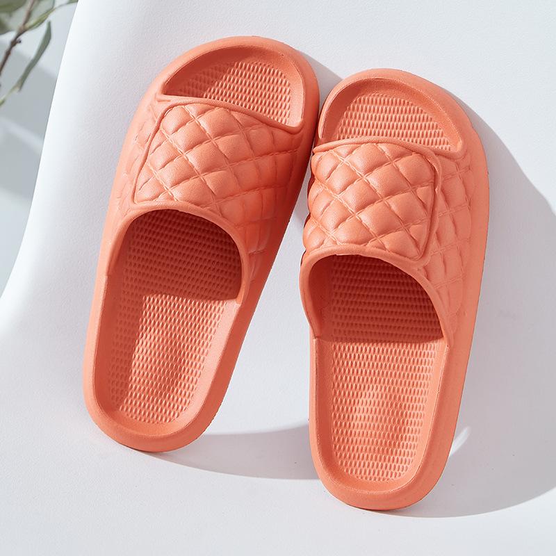 Slippers Women's Home Couple Hotel Bathroom Non-slip Thick Bottom Massage Indoor Summer Cool Slippers Men
