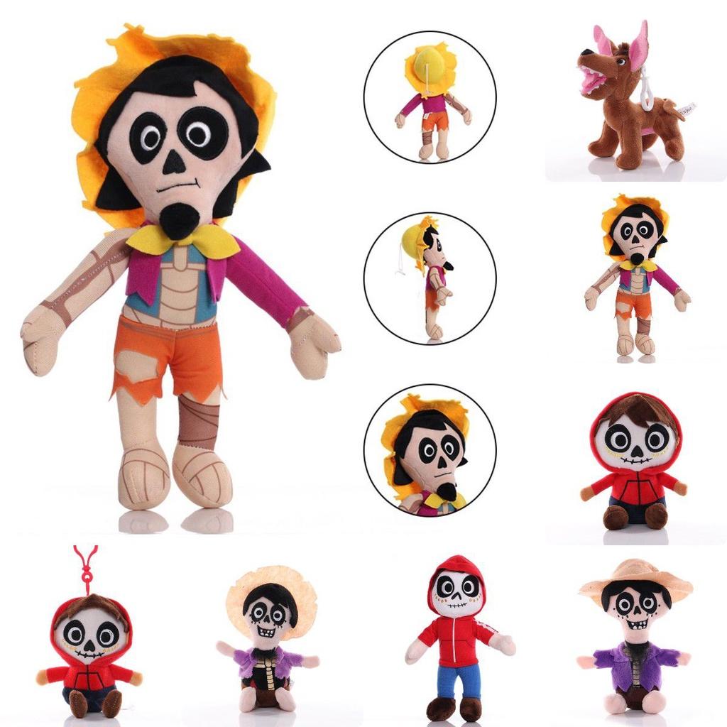 Premium Quality Coco Plush Toys Miguel Hector Dante Dog Soft Toy Doll For Kids Gifts