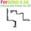 Power ON OFF Mute Switch Control Key Volume Button Flex Cable for OPPO Reno 8 5G Power On Off Volume