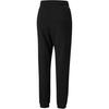 Puma Winterized Sweatpants Logo Print Loose Fit Drawstring Mid Rise Cuffed Knit Sports Pants Women Bottoms Black 848248-01