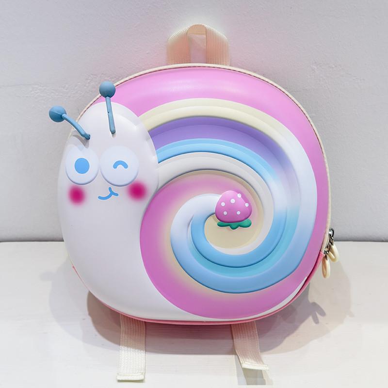 Baby Snail Oxford Cloth Eva Backpack With Breathable Mesh For Preschool Kids