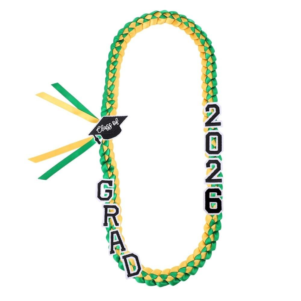 

Handmade Craftsmanship Graduation Ribbon Lei Senior Year Garland High School Seniors Style 4