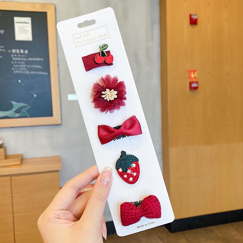 Adorable No-Damage Hair Clips for Baby Girls