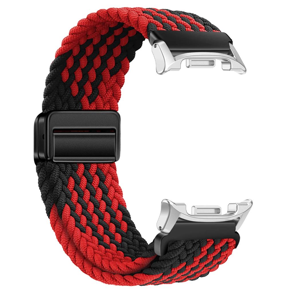 1 st Magnetiskt armband för Samsung Galaxy Watch 8 Band 40/44mm Sport Flätat Loop för Galaxy Watch 8 Classic/Ultra 2025 Band