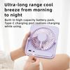 Desk Fan, Personal Fan Small Portable Table Fan And 4 Speeds, Strong Wind  Personal Fan,Can Be Used As A Power Bank,Travel Indoor Outdoor Women Kids