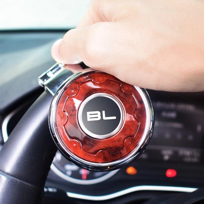 Universal Car Steering Wheel Booster Ball Control Handle Easy To Install Metal Auto Auxiliary Booster Spinner Rotation Anti-Slip