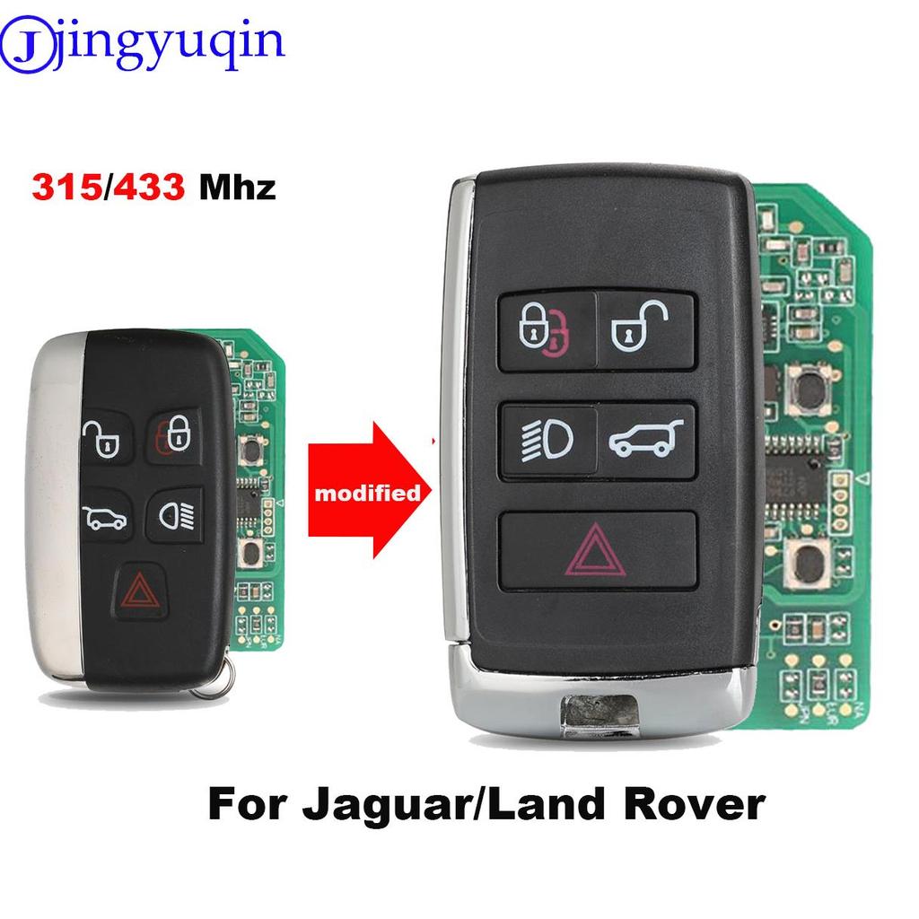 Jingyuqin Modifizierter Kontrollschlüssel für Land Rover Range Sport Discovery 4 Evogue LR4 2010-15 Umbau für XE XFL Et Jaguar Freelander