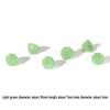 10mm Glass Lotus Seedpod Ancient-Style Hairpin for DIY Hanfu Headwear