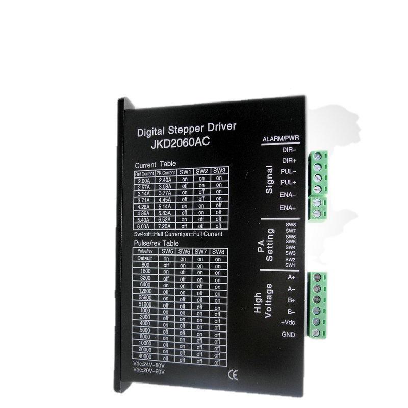 JKD2060AC Stepper Motor Driver for Hybrid 42/57/60/86/110, Two & Three-phase Models