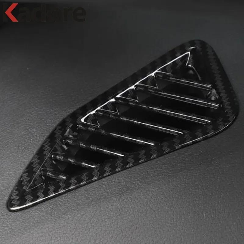 Car Front Air Condition Vent Outlet Cover Trim For Toyota Corolla E210 - 2024 2025 Carbon Fiber Interior Accessories