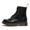 Dr. Martens 1460 Pascal Abruzzo Elástico Solado Trançado Botas Curtas Botas Femininas Preto 26940001