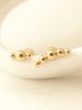 Minimalpiercing 14K Peanut Bubble Piercing Earrings