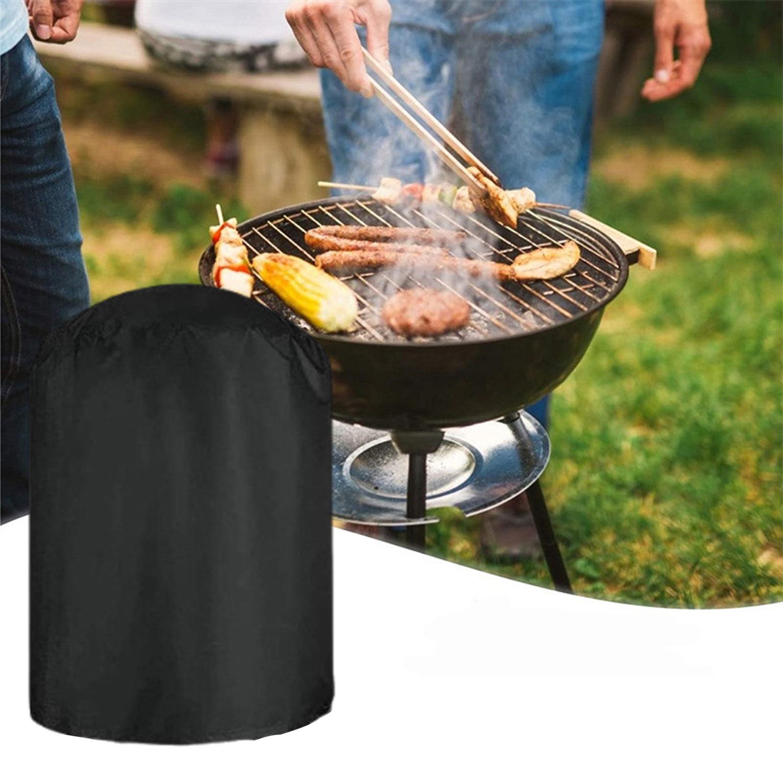 BBQ Cover Waterproof Heavy Duty Grill Mesh Protector Weatherproof Oxford Cloth for Tabletop Griddle