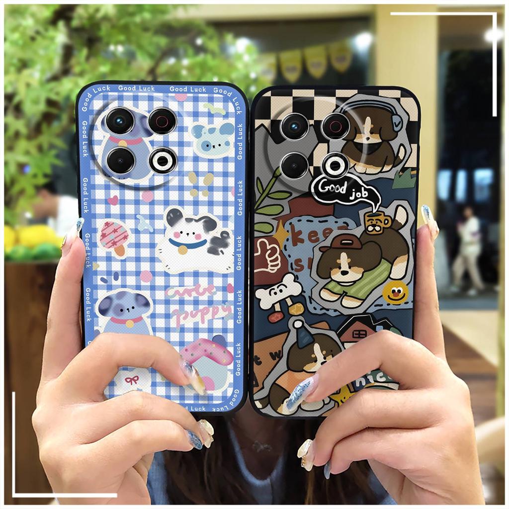 Protective Soft Case Phone Case For Tecno Spark30 Pro 4G/KL7 TPU Back Cover Animals Durable Anti-knock Full Wrap Cute