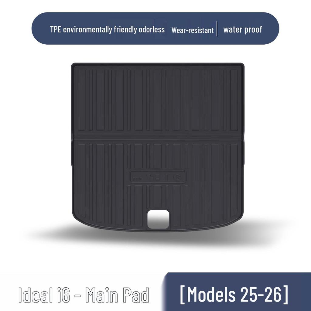 Ideal i6 Waterproof TPE Rear Trunk Mat - Interior Car Accessory