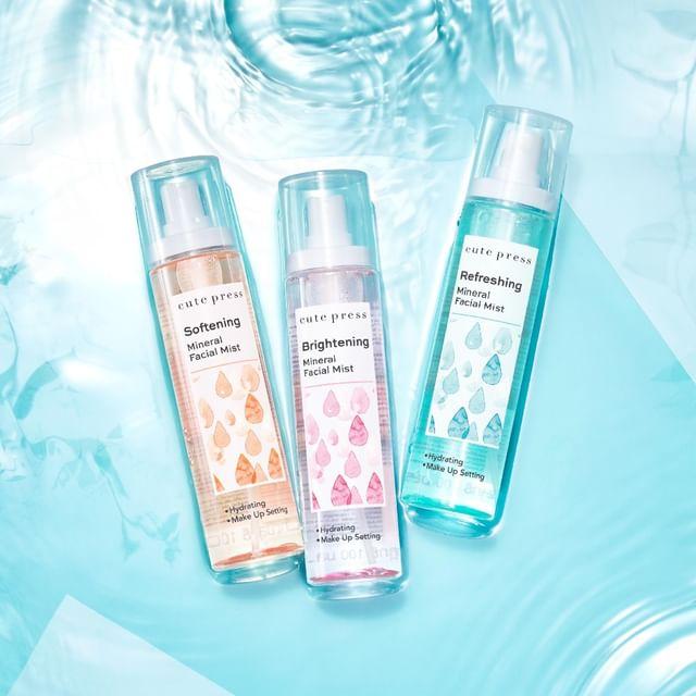 Cute Press - Минеральный спрей для лица Brightening - 100ml