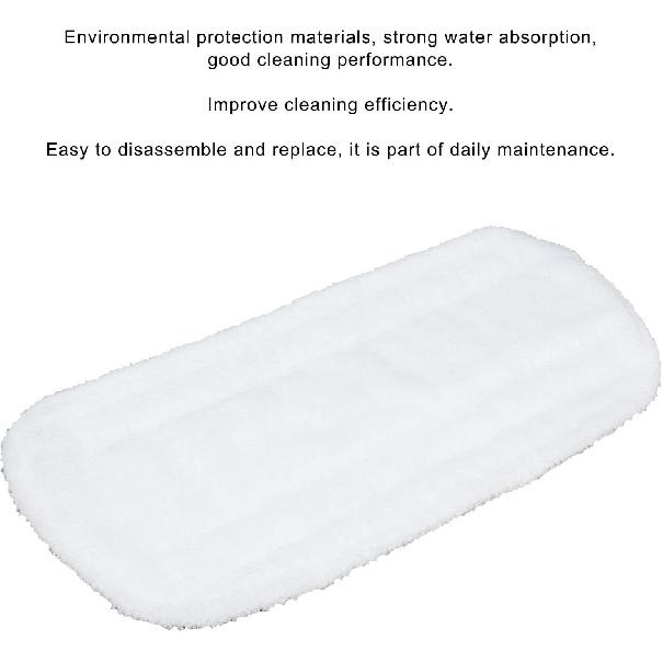 Pssopp 5PCS Floor Mop Refill Steam Mop Replacement Pads Professional Cloth Replacement Microfiber Mop Refill for EM 516