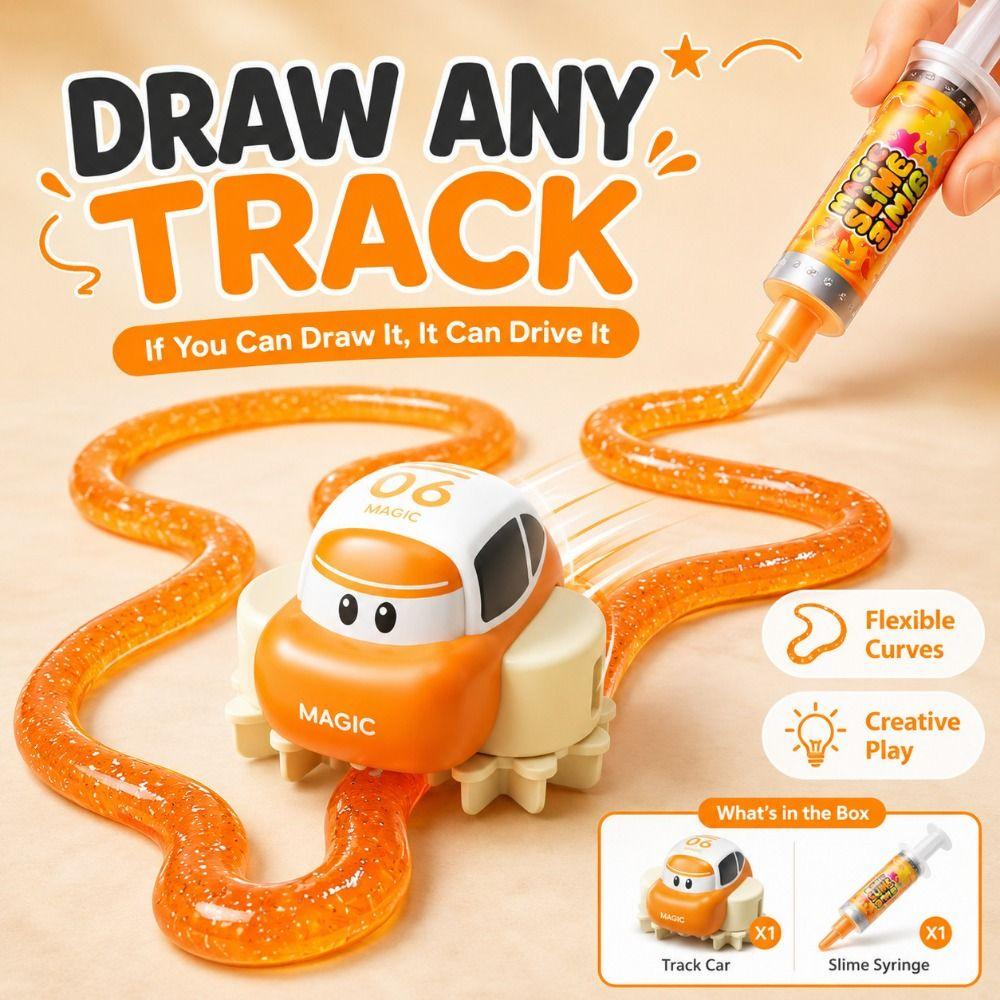 DIY Assemble Track Toy Car Magical Dream Variable Track Toy Car Electric Train Toy Indoor Play